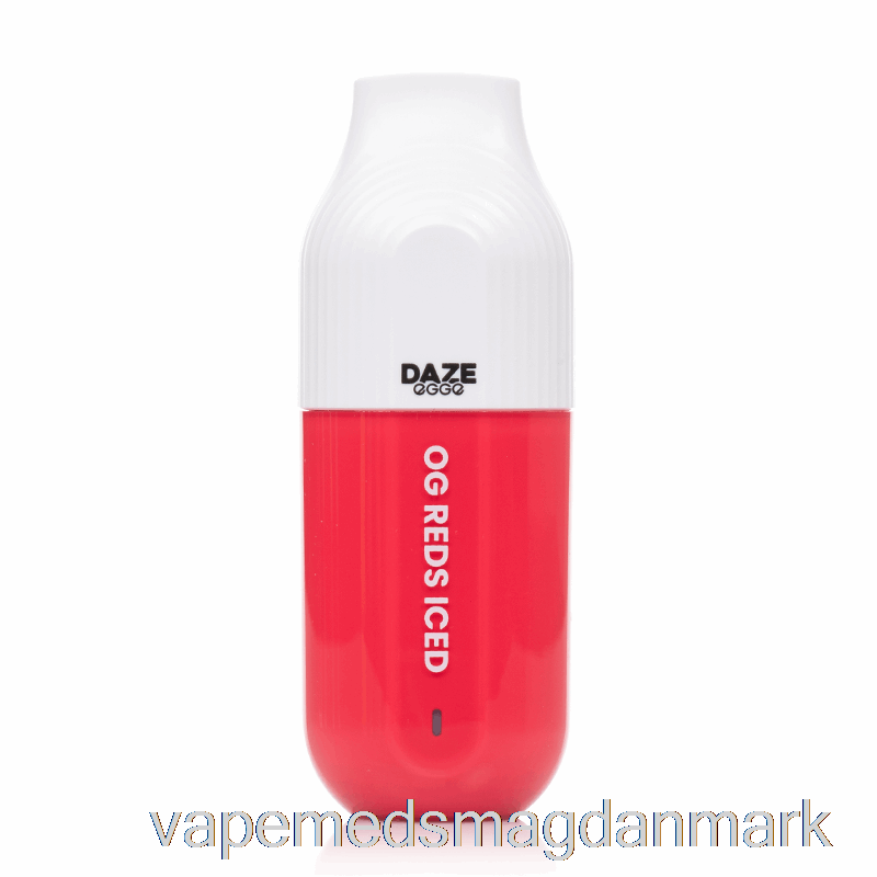 Vape Juice 7 Daze Egge 3000 Engangs- Og Røde Iced